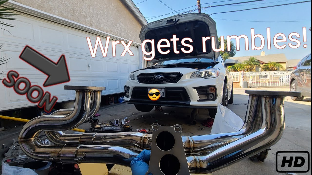 2015+ WRX Tomei UEL header install (CVT, stock J pipe)