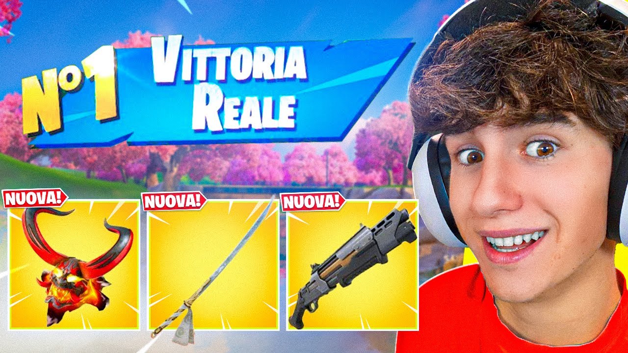 PRIMA VITTORIA nella NUOVA SEASON con le NUOVE ARMI MITICHE E… Capitolo 6 Fortnite ITA