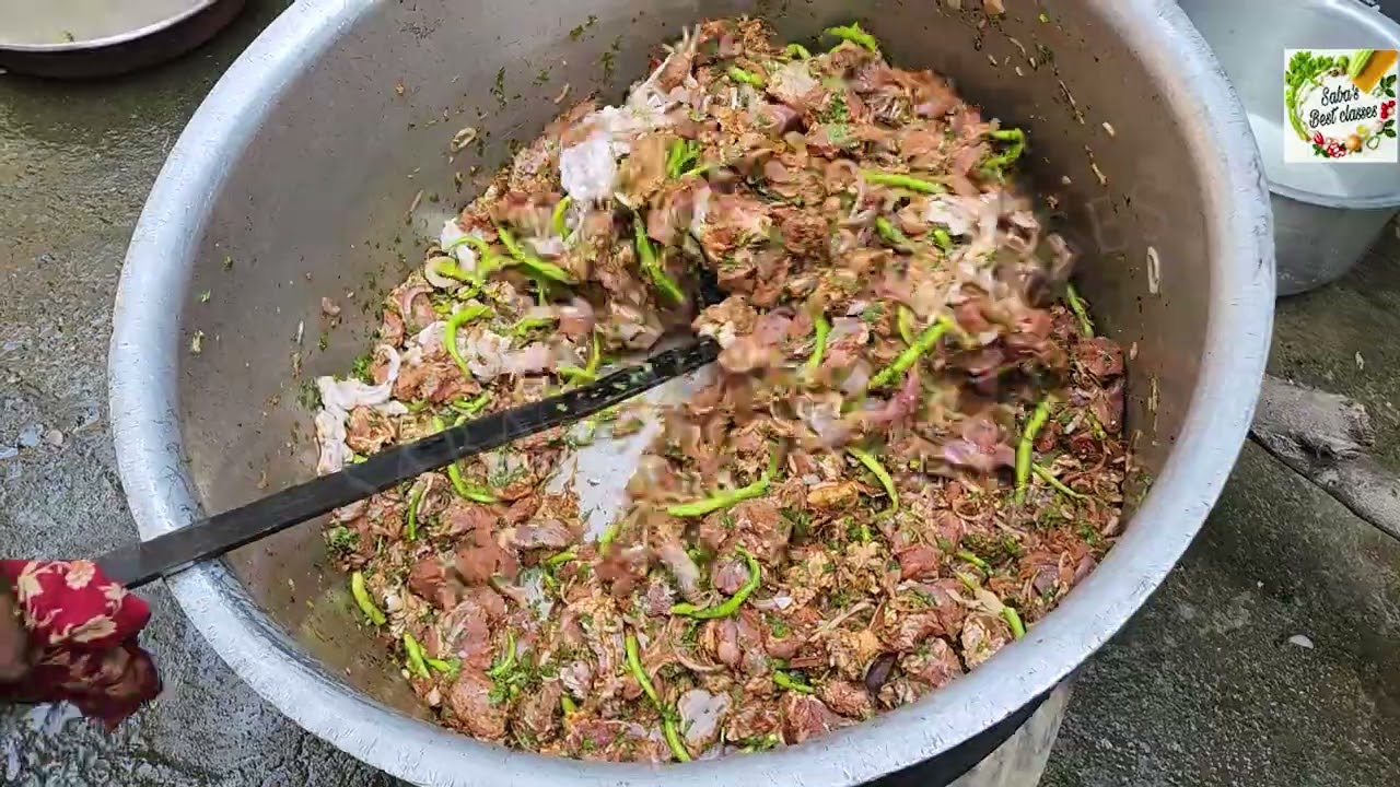 Muslim Style Shadiyon Wali 20 kg Bakre Ki Biryani | शादी मटन बिरयानी | شادی والی بکری کی بریانی