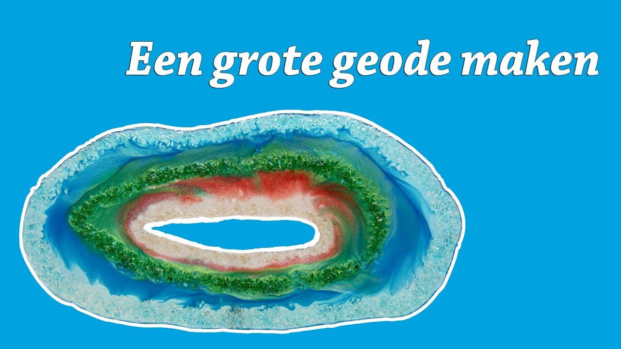 Geodes maken met epoxy giethars | Resin Art