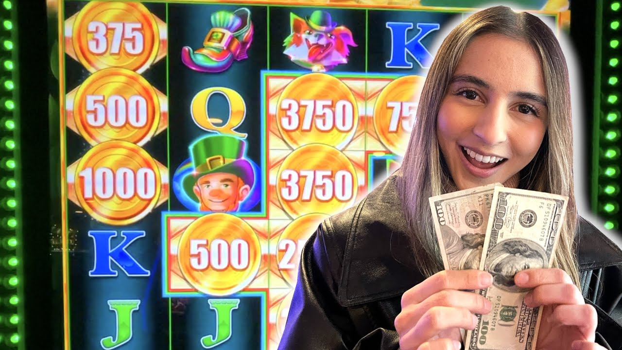 This LUCKY Machine Paid Her Out!! 🍀🤑 | Las Vegas Slots 🎰