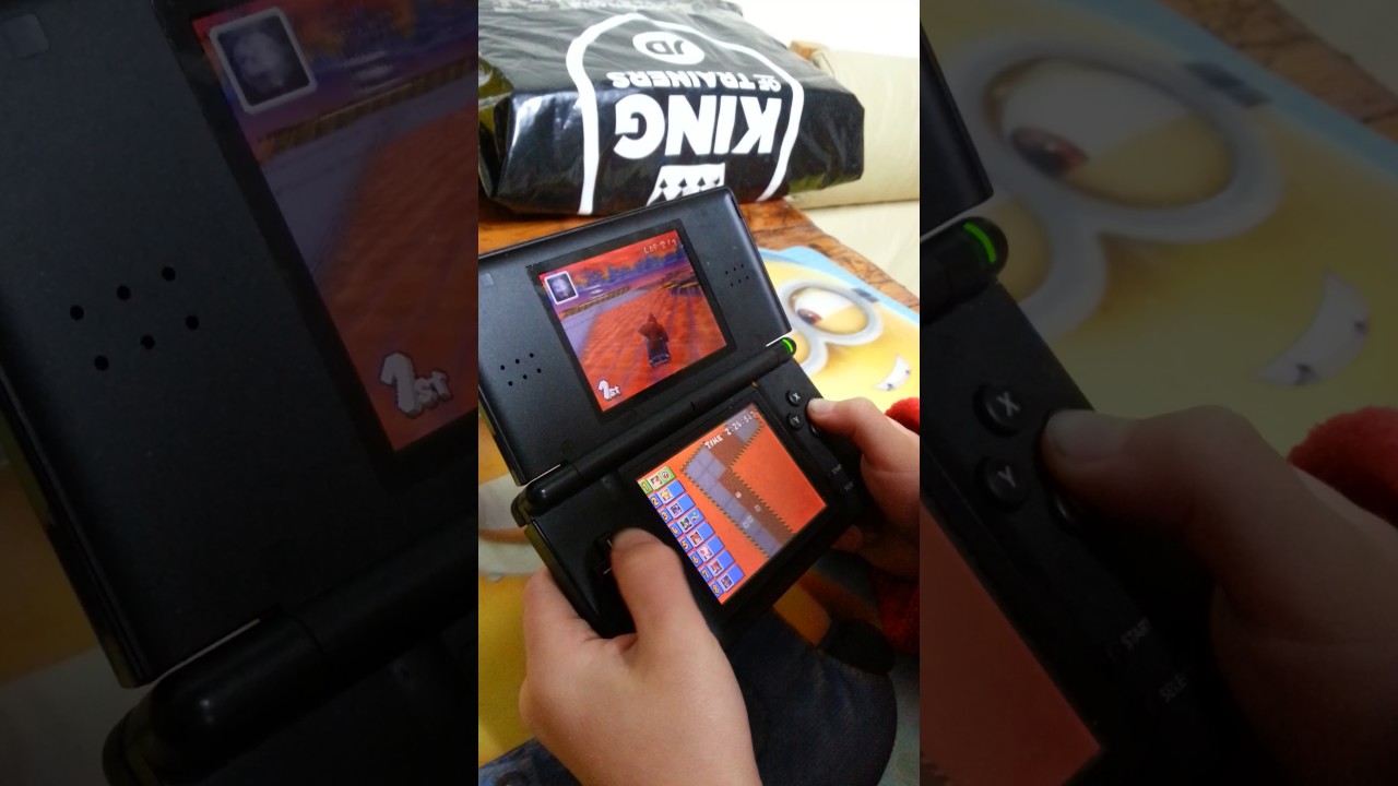 Mario kart ds lite bowser castle on vs using donkey kong