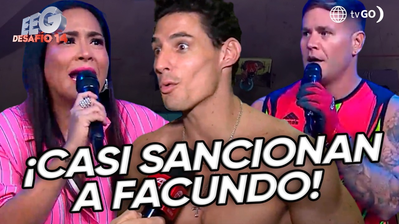 EEG Desafío 14: Producción advirtió a Facundo Gonzáles que una falta más y será suspendido (HOY)