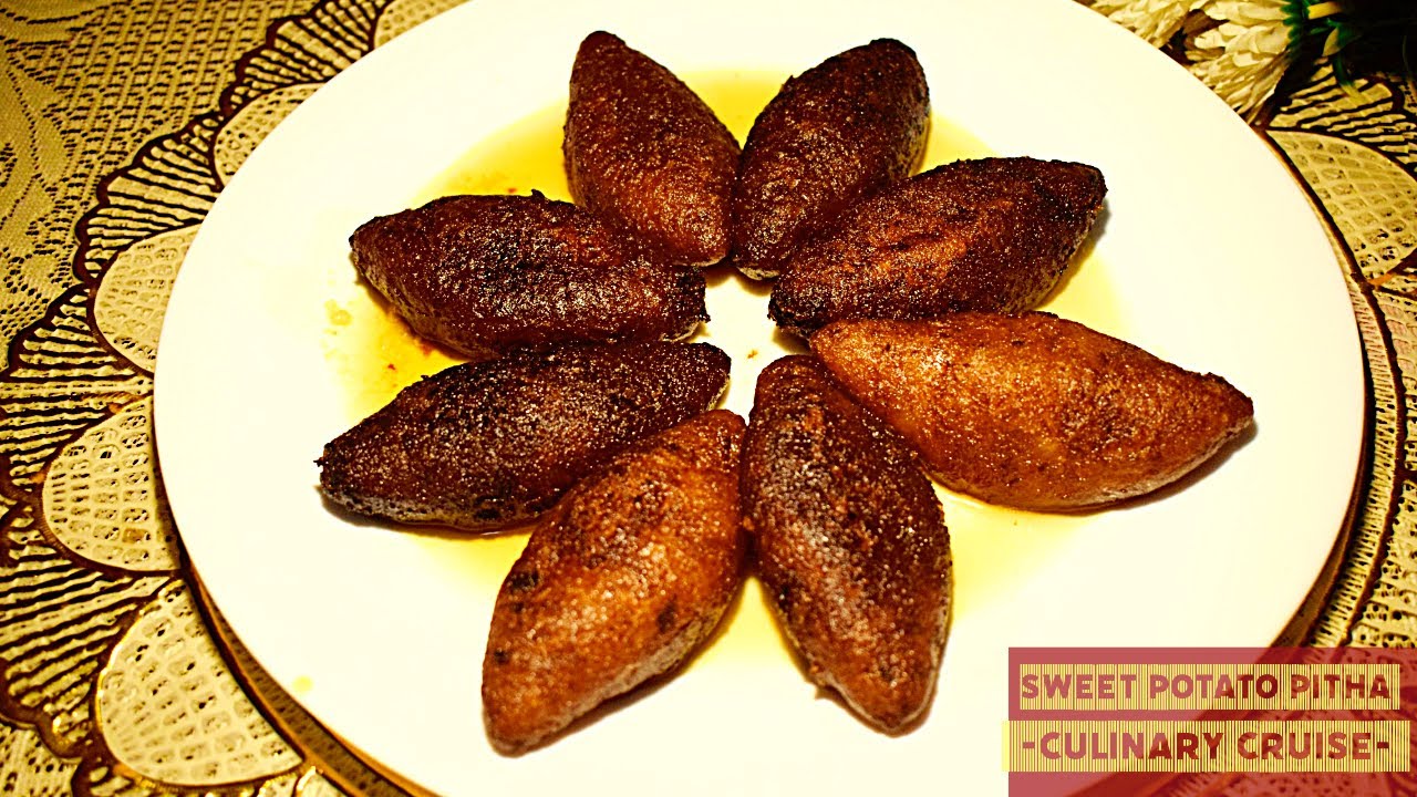 Sweet Potato Pitha |রাঙা আলুর পিঠে/ এই ভাবে তৈরি করলে হবে নরম ও রসালো।Culinary Cruise