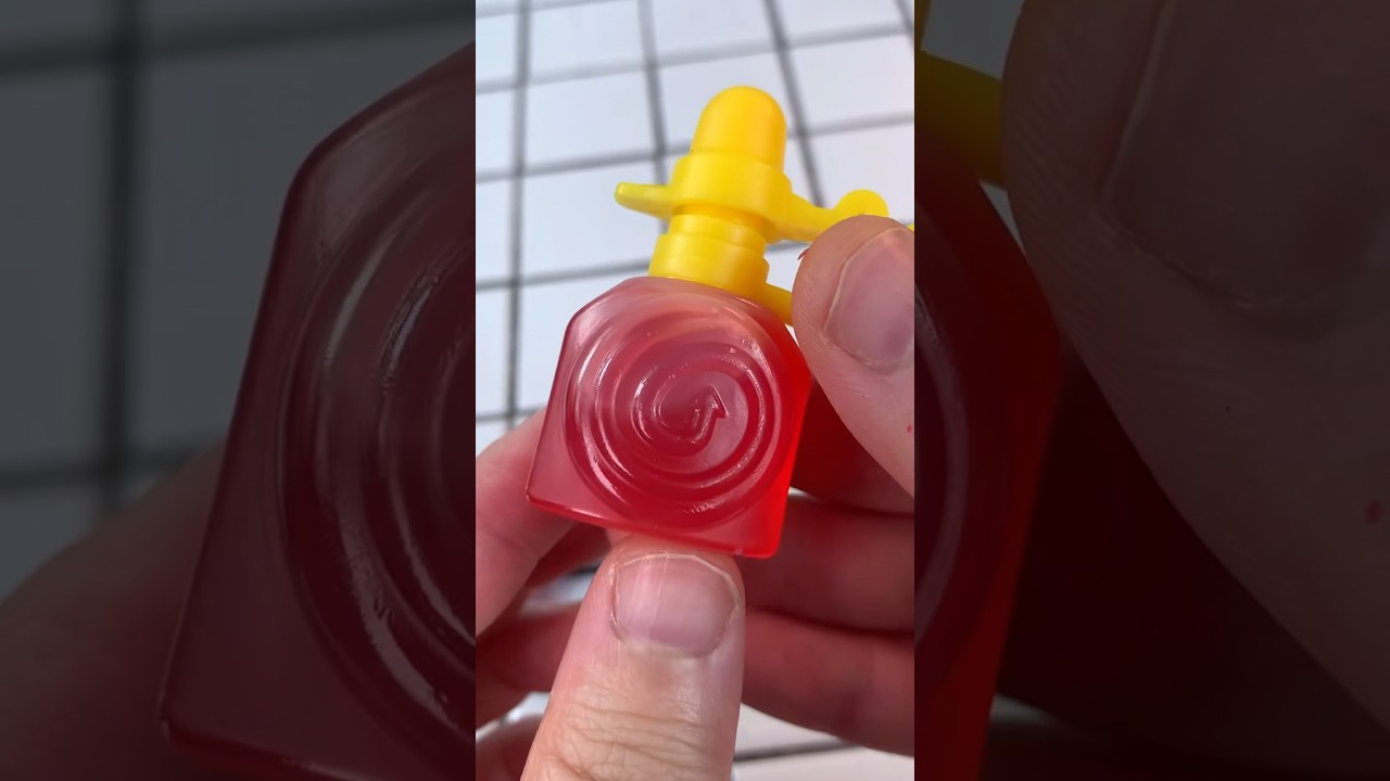 JUICY DROP POP HARD CANDY AND SOUR GEL jelly food mukbang