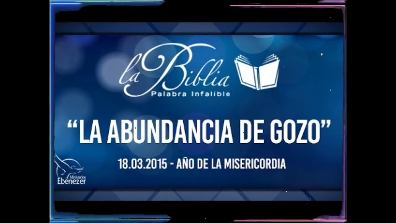 La abundancia de gozo | Sergio Enríquez Enseñanza