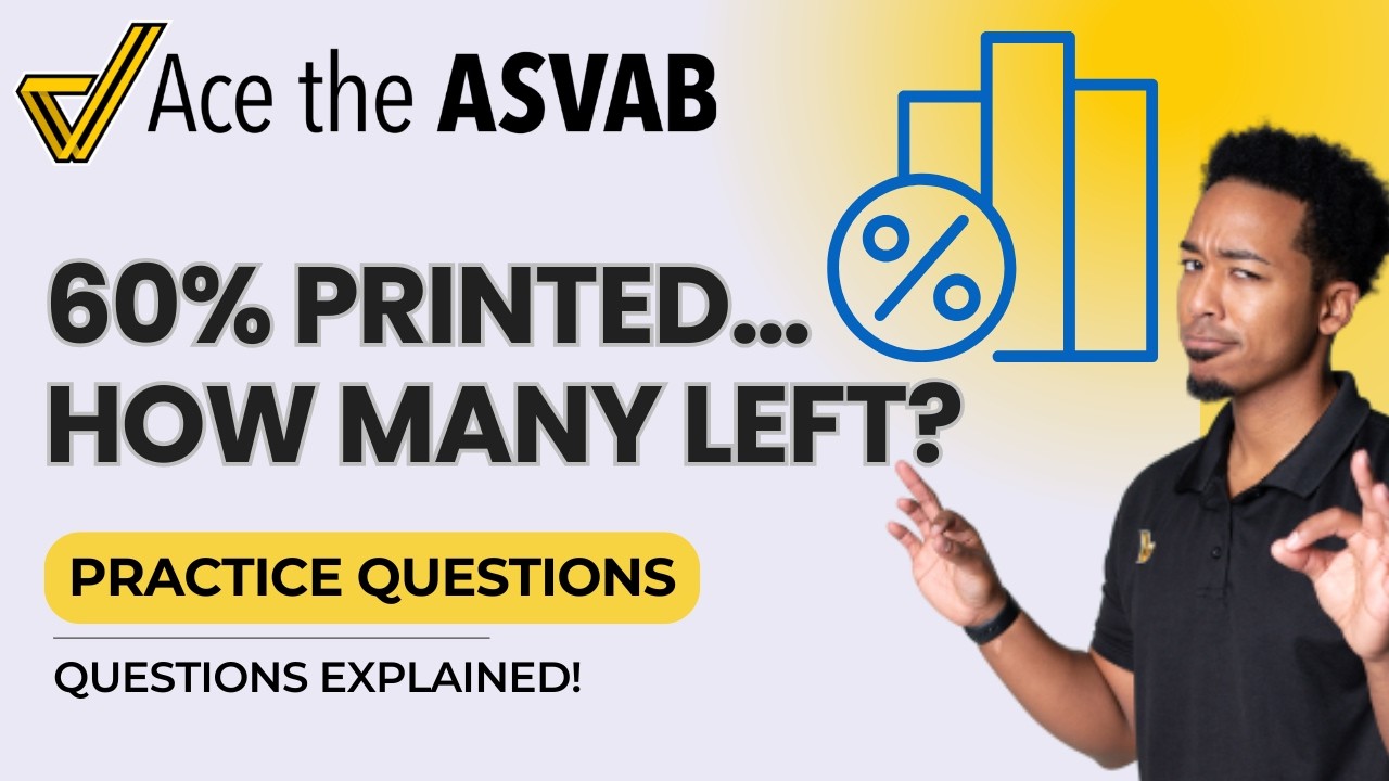 ASVAB Arithmetic Reasoning: Percent Word Problems & Ratios Explained Step-by-Step