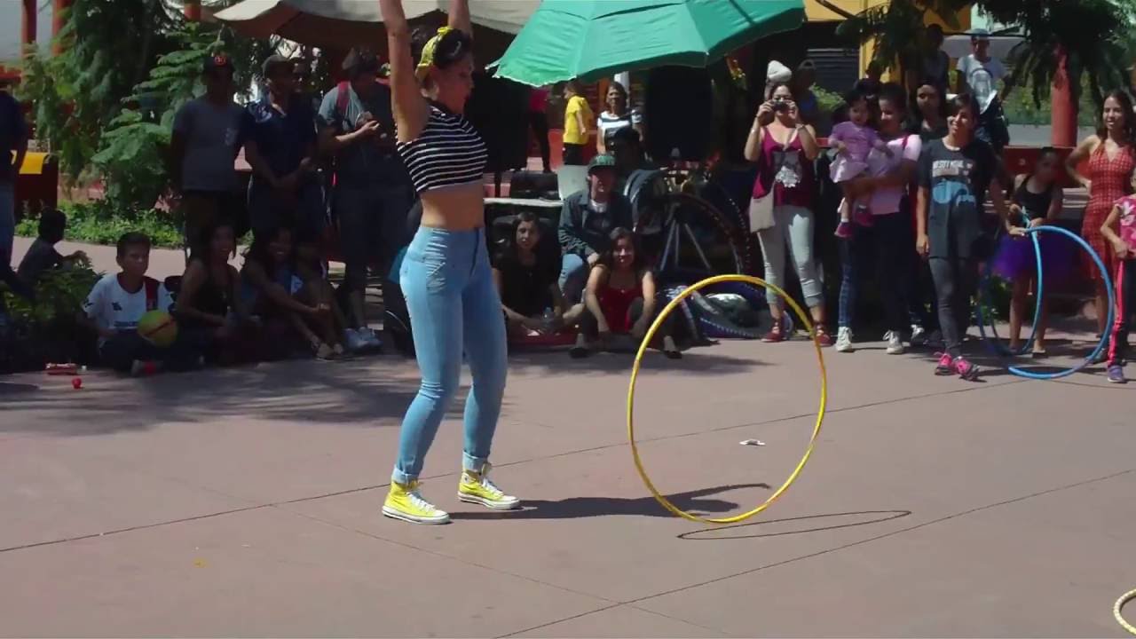 hula hoop dance - rock and roll