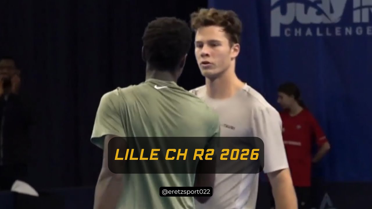 Lille Challenger 2026 R2: Joel J. Schwaerzler [NG] vs. Moise Kouame [WC] Highlights