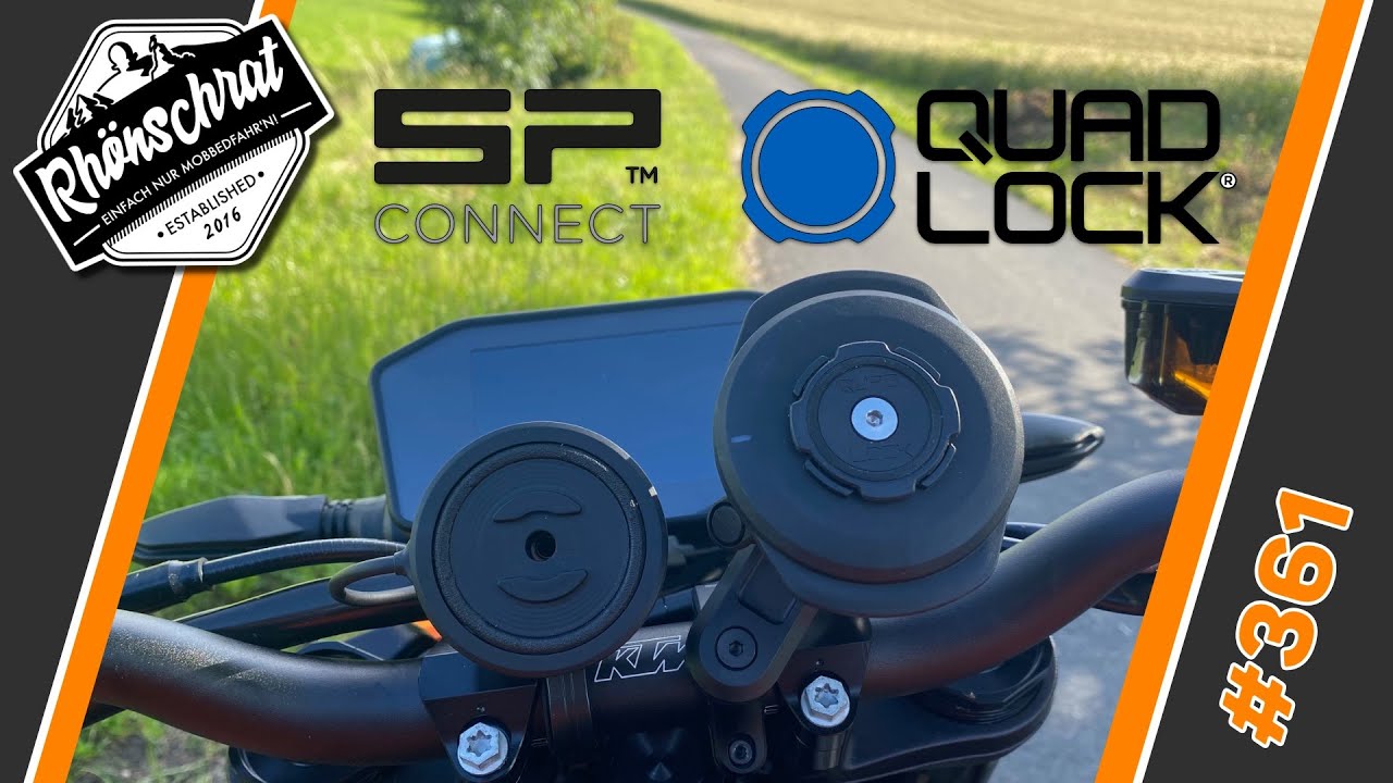 SP-Connect oder Quad Lock - welche Smartphone-Halterung ist die Richtige für dich? | №361