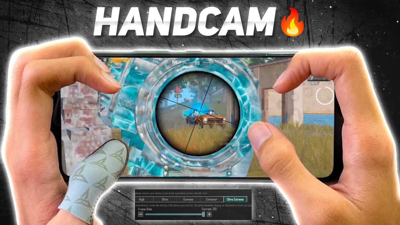 Power Of 120 FPS Movement 😱 HANDCAM ROG Phone 6 ❤️ PUBG Mobile!