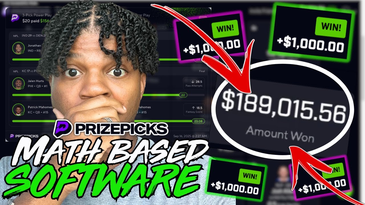 Я создал программный инструмент +EV, чтобы победить в PrizePicks! (Выигрыш 200 000 долларов!)