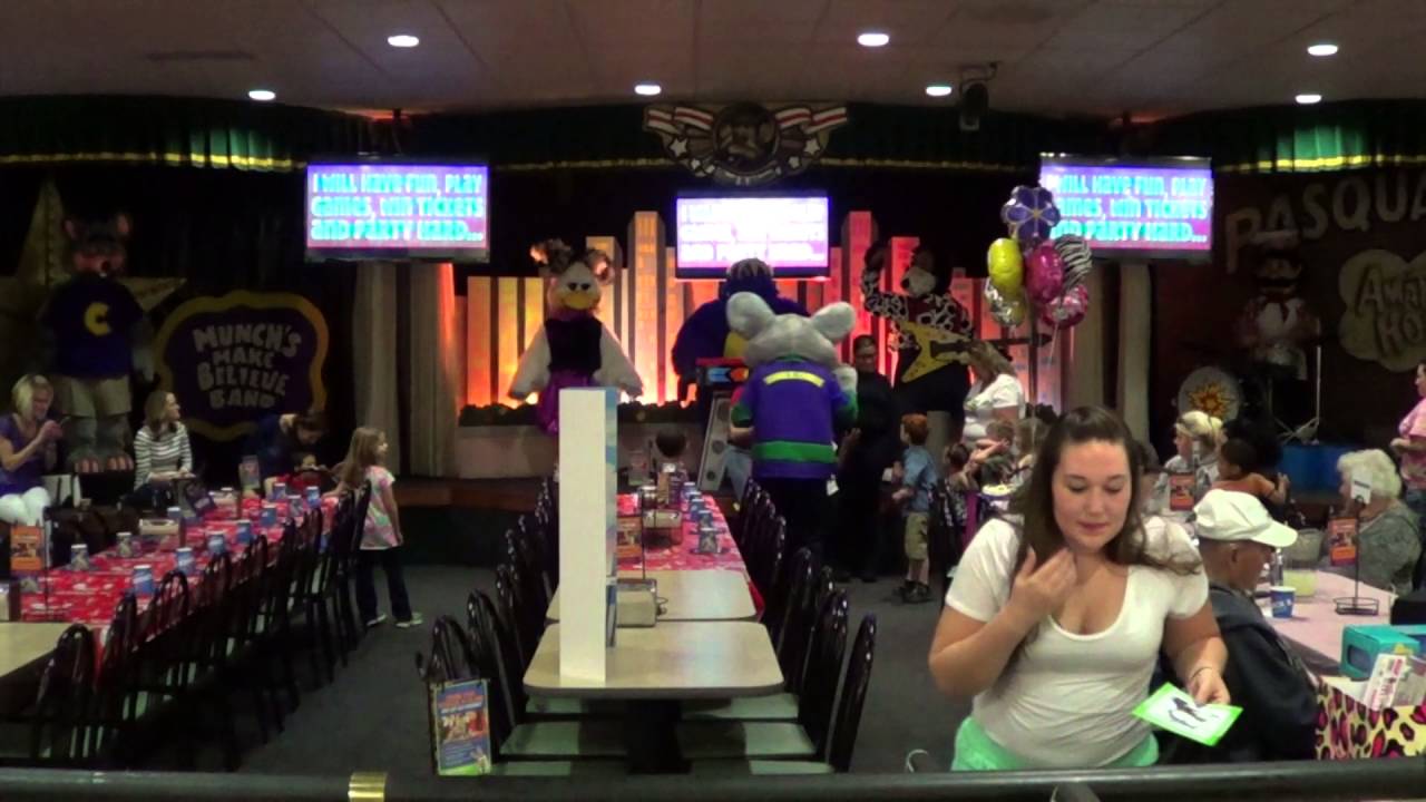 Chuck E. Cheese - York, PA - NEW 2016 Birthday Show