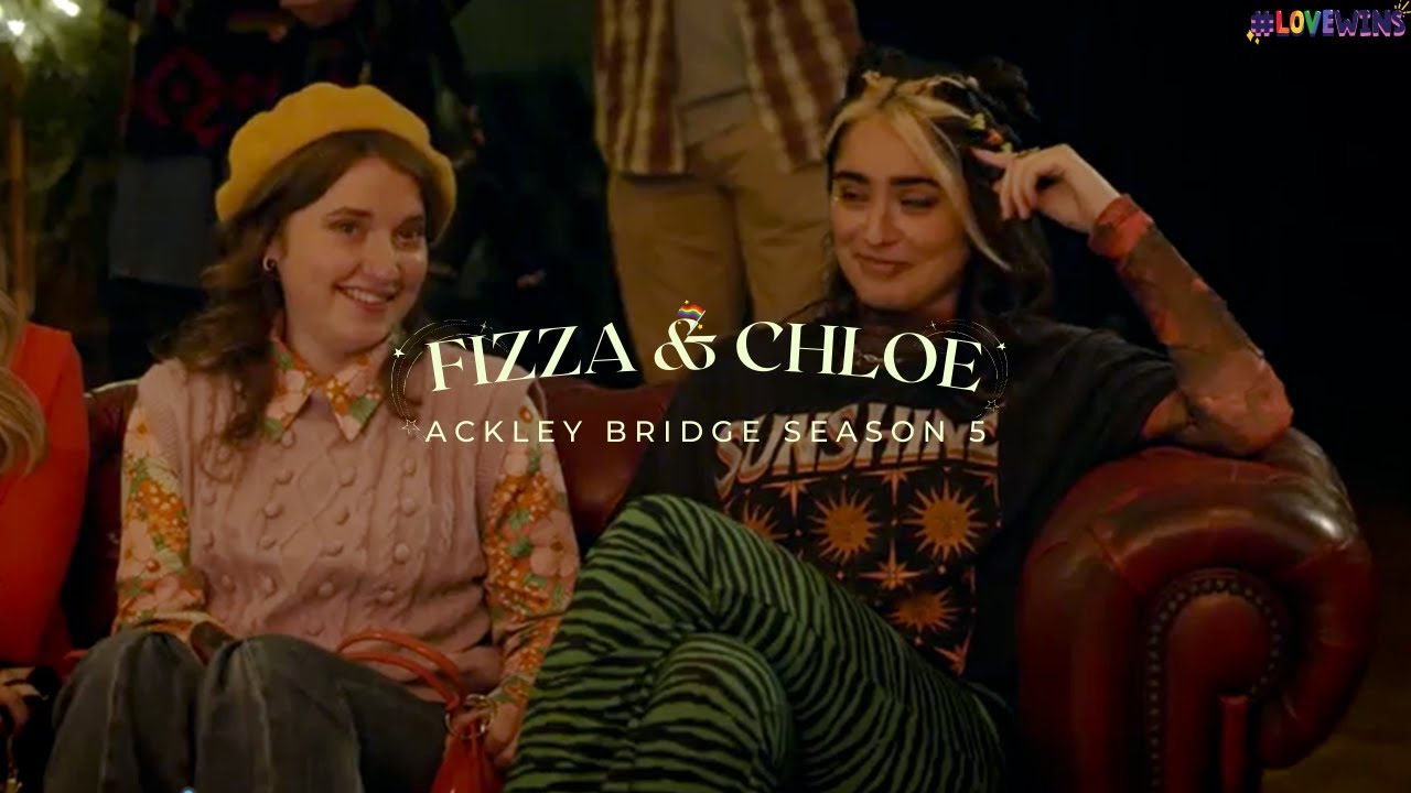 Fizza & Chloe Complicated Love Story on Ackley Bridge S05🏳️&zwj;🌈💖