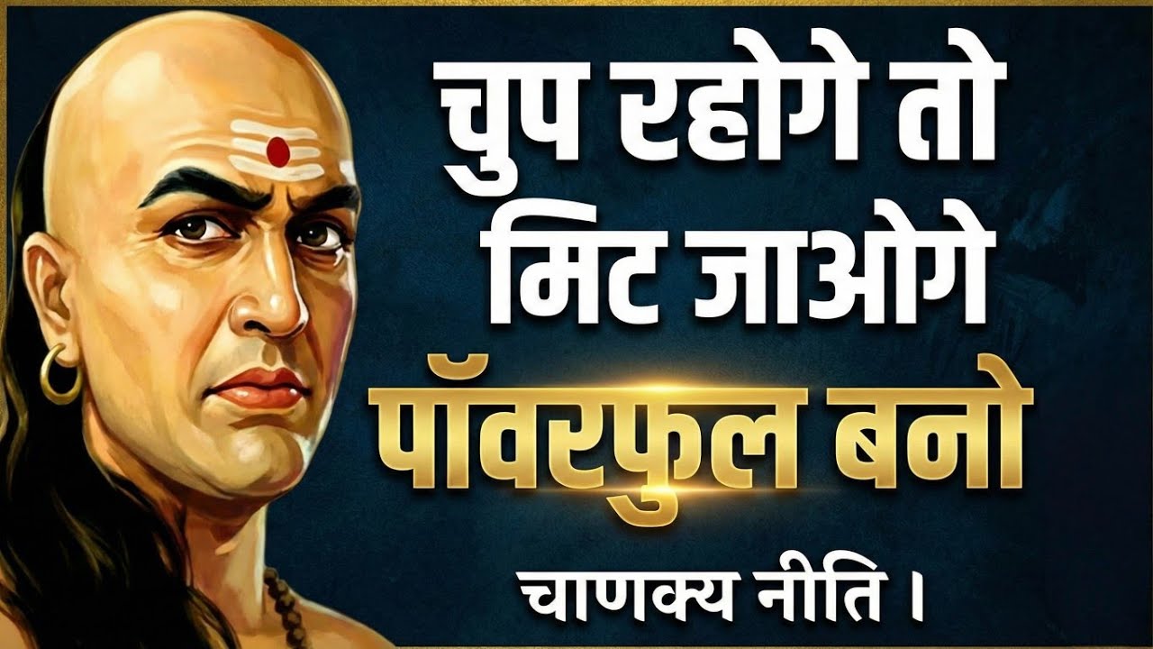 चुप रहे तो मिट जाओगे | 17 चाणक्य नीति से Respect और Power बनाओ Motivation Chanakya rules