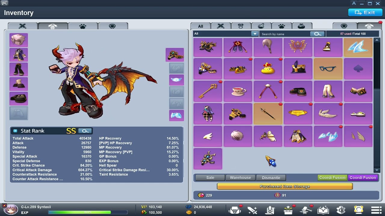 Grand Chase Classic - 600k Asin Stats/Gear/Runes Update