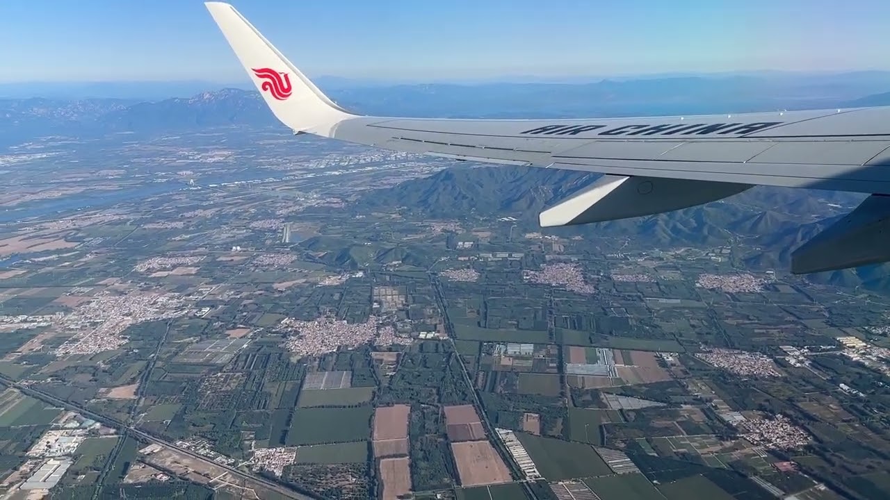 Air China Boeing 737-800 Gorgeous Takeoff & Climb from Beijing Capital Airport