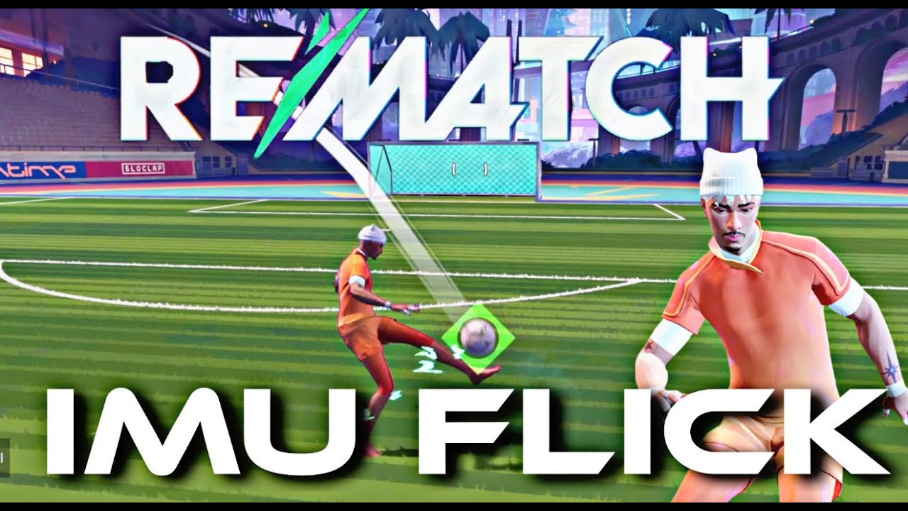 Rematch- I created MY OWN MOVE on rematch! (IMU FLICK and GOLDEN BOOST)