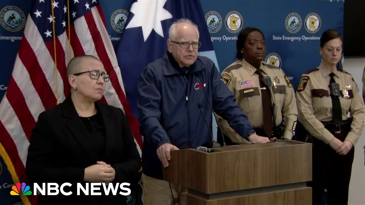 Gov. Tim Walz calls Minneapolis shooting 'sickening' 