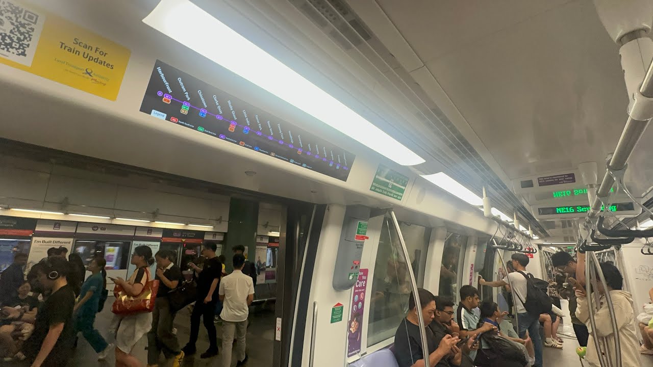 MRTravels on the North East Line: RC751A Trainset 7033/7034 from Sengkang to Punggol “Terminal” [B]