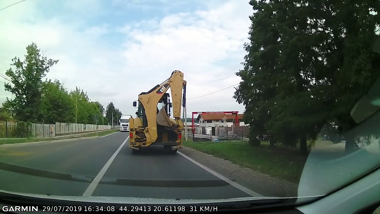 DRIVE #672: Lazarevac-Aranđelovac-Topola (Serbia) (timelapse 4x) *Read Description*