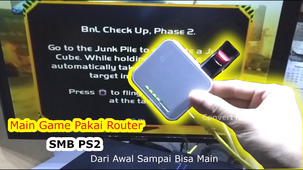 Cara Main PS2 Menggunakan Router I PS2 SMB I MR3020 V3