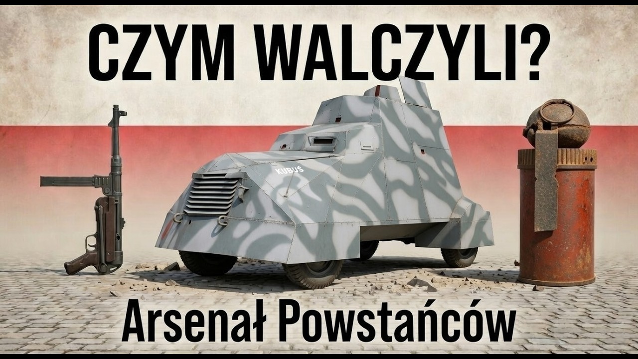 Uzbrojenie Powstania Warszawskiego | Broń domowa, zrzuty i zdobyczny sprzęt