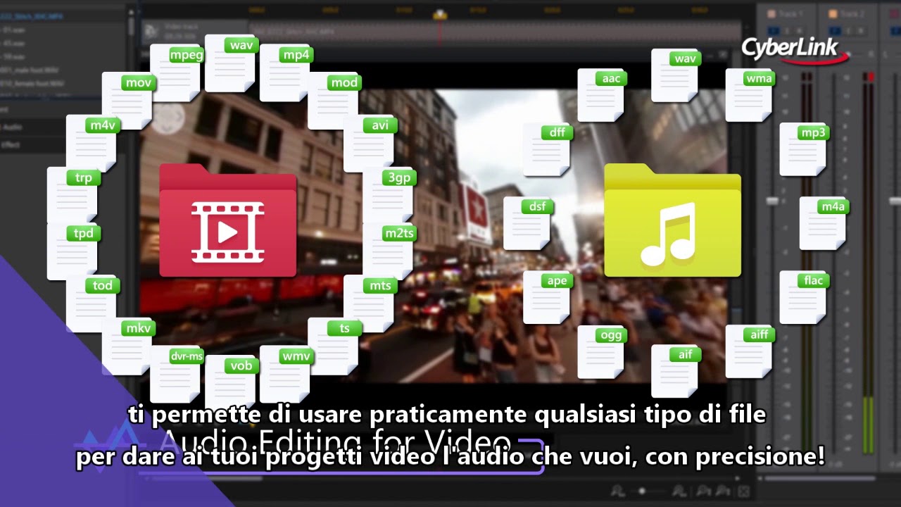 AudioDirector 8  |  Studio di Montaggio Audio-per-Video