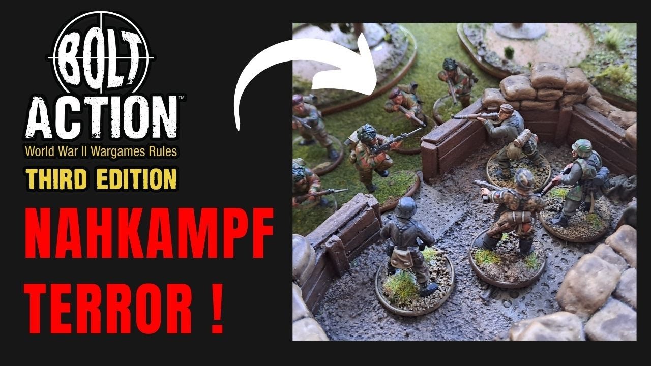 😮 Bolt Action 3 Edition! Battlereport Sniper und Nahkämpfe was ändert sich?