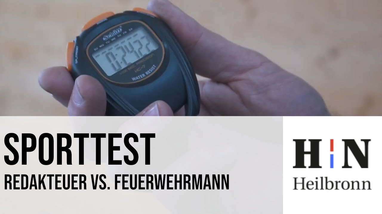 SPORTTEST bei der Feuerwehr