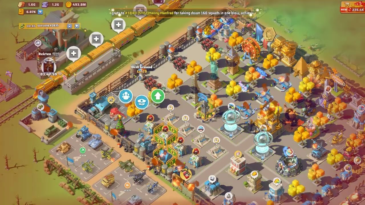 Игровой процесс в Busterday (стиль боя с небольшим количеством войск)