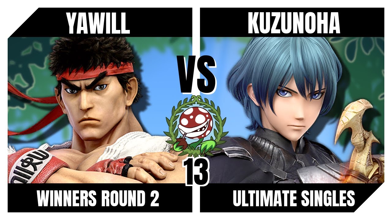 Piranha Garden 13 Winners Round 2 - Yawill (Ryu) Vs. Kuzunoha (Byleth) Smash Ultimate (SSBU)