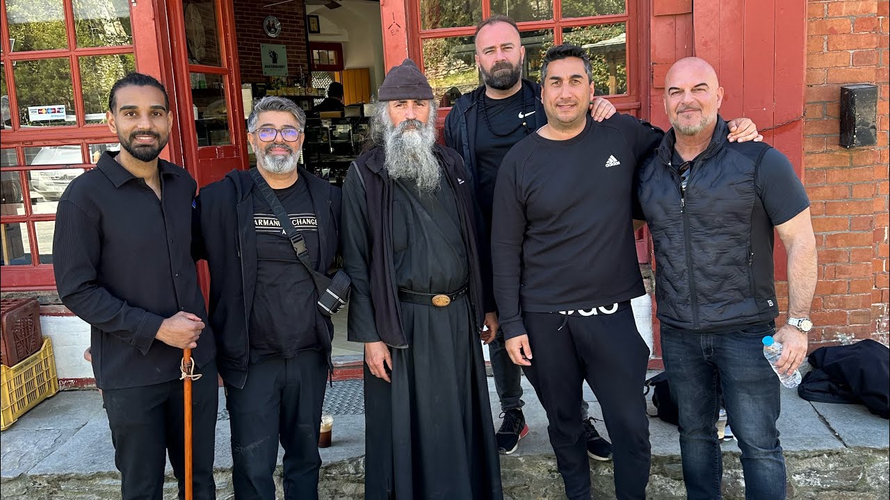 Αγιον Όρος - Berg Athos - Agios Andreas - Keli Agios Paisios - Panagia Portaitisa - Zoni Panagias.