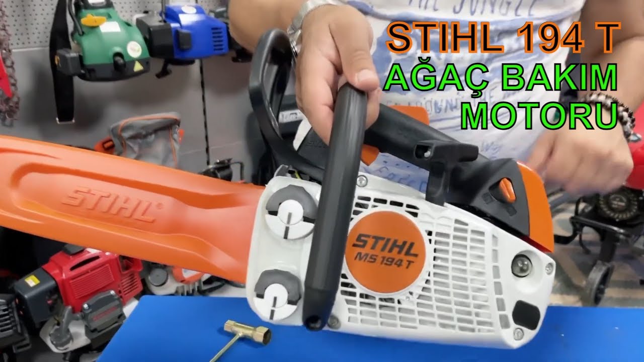 İŞTE EN ÇOK İNCELEMEMİZİ İSTEDİĞİNİZ ÜRÜN STIHL MS 194 T AĞAÇ KESME MOTORU