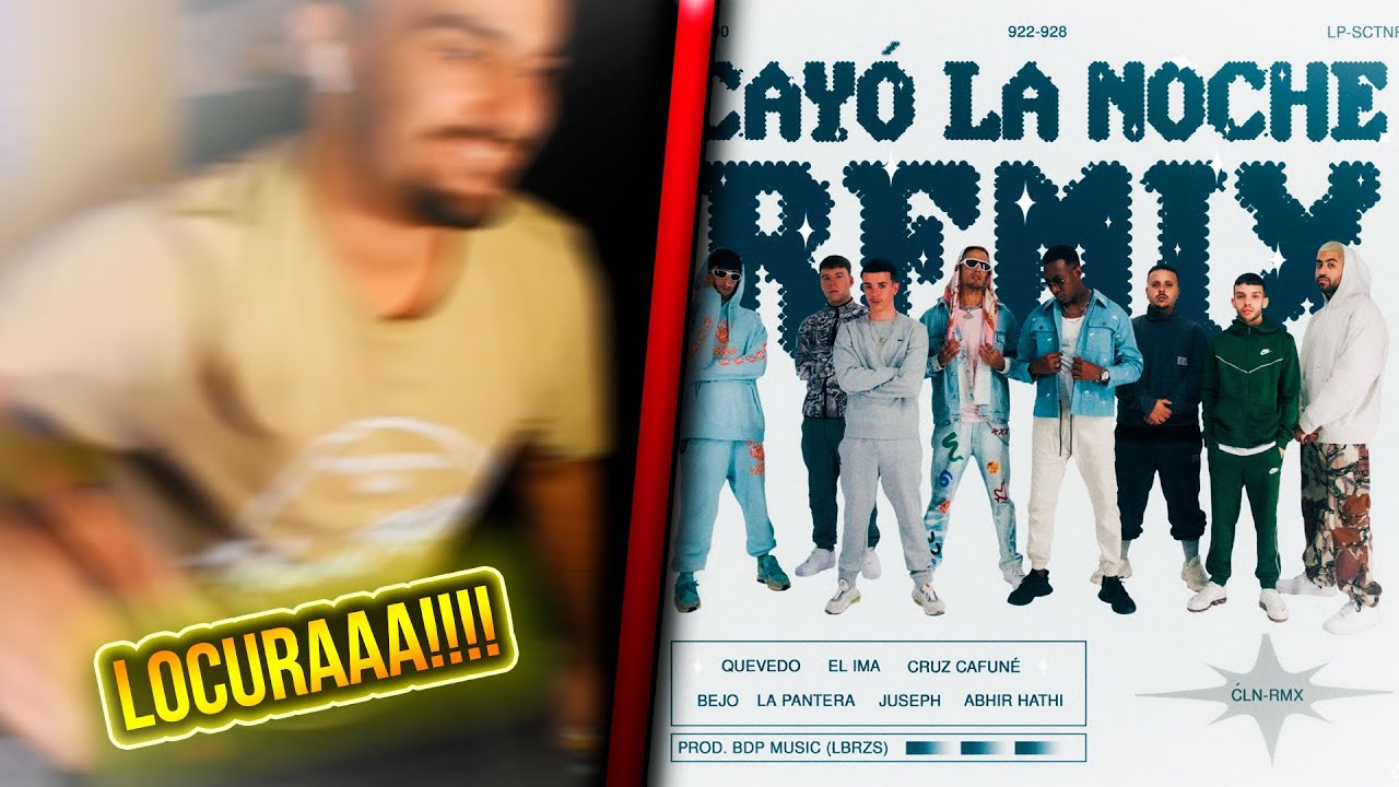 REACCION - CAYÓ LA NOCHE REMIX | QUEVEDO QUE HAS HECHOOO!!!!🔥😵 | VirAleX