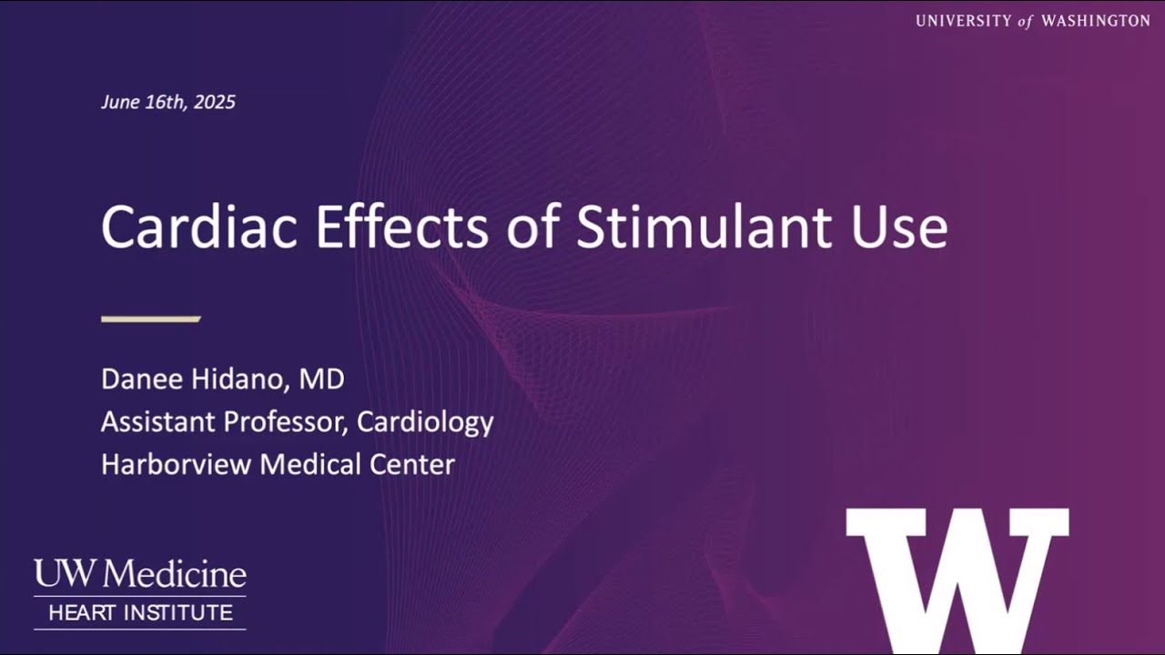 Stimulant Health Matters Series: Cardiac Effects of Stimulant Use