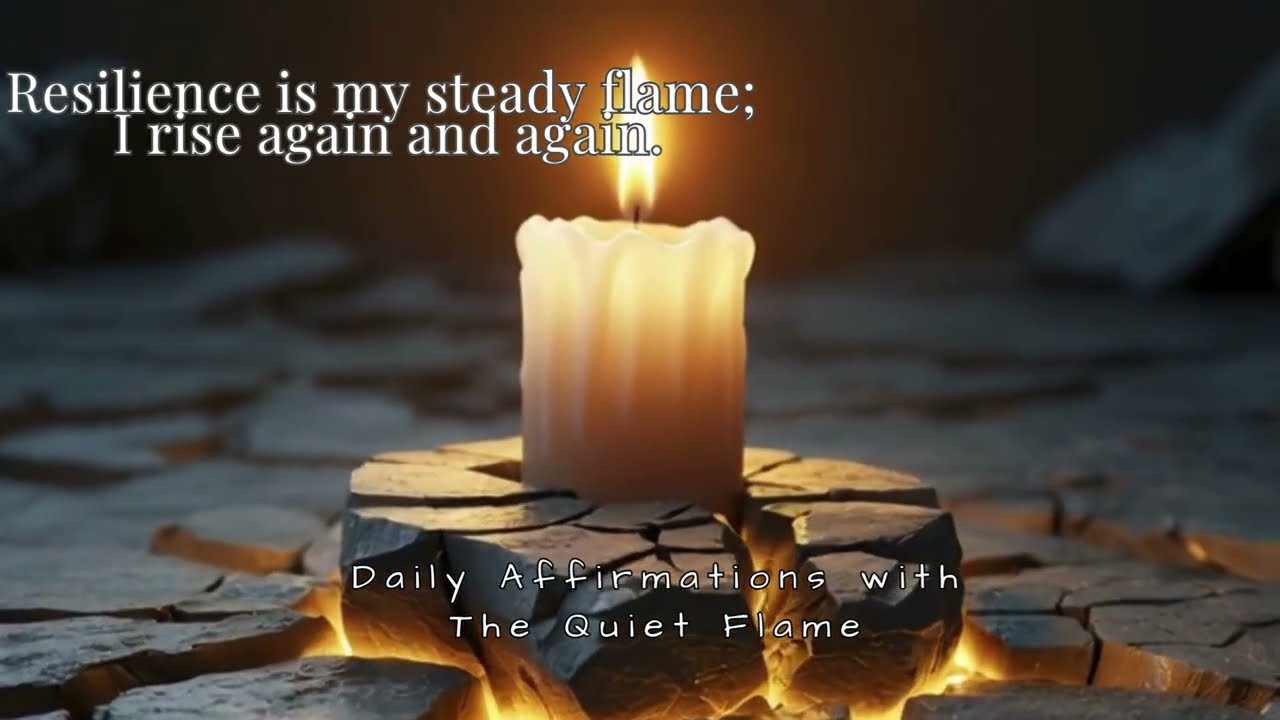 Resilience is my steady flame; I rise again and again.