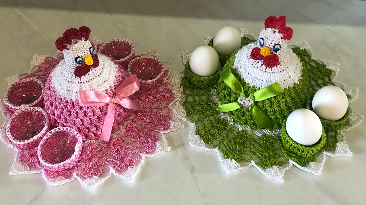 Venha fazer comigo está linda galinha porta ovos,faça e venda muito.