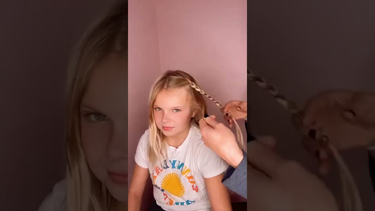 EASY BRAID HAIRSTYLE FOR SCHOOL