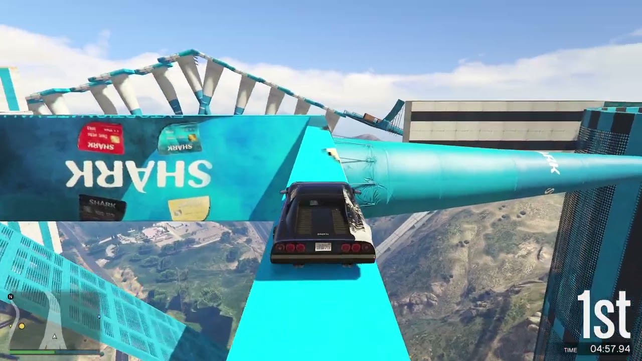 Chill PS5 GTA V Parkour Race