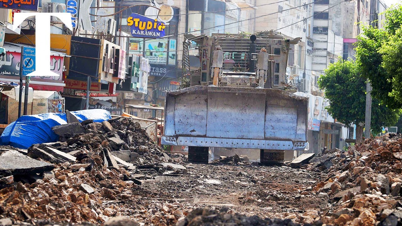 Israel's military destroys roads in West Bank after deadly raid