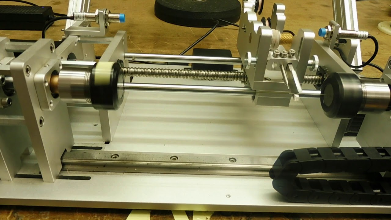 200mm Coil Winder Dual Motor small mandrel