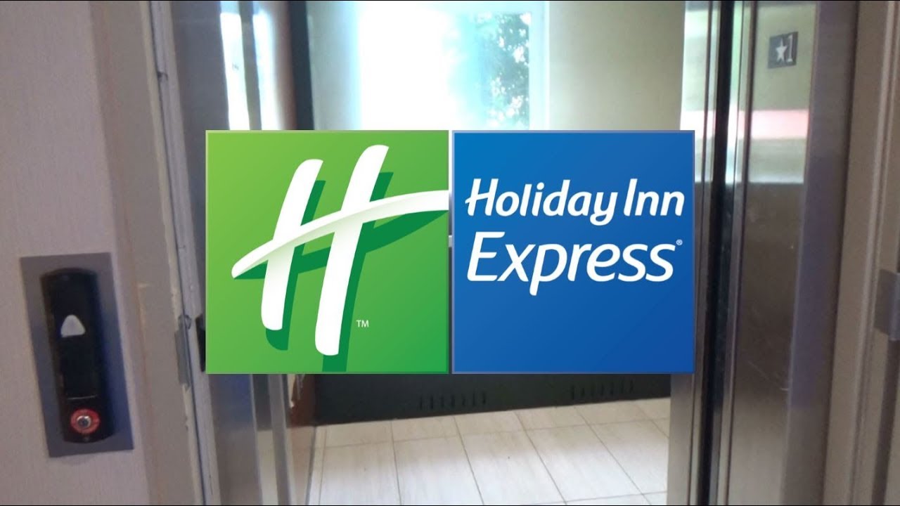 Unexpected Glass! Schindler HT Hydraulic Scenic Elevator-Holiday Inn Express-Windsor, CA