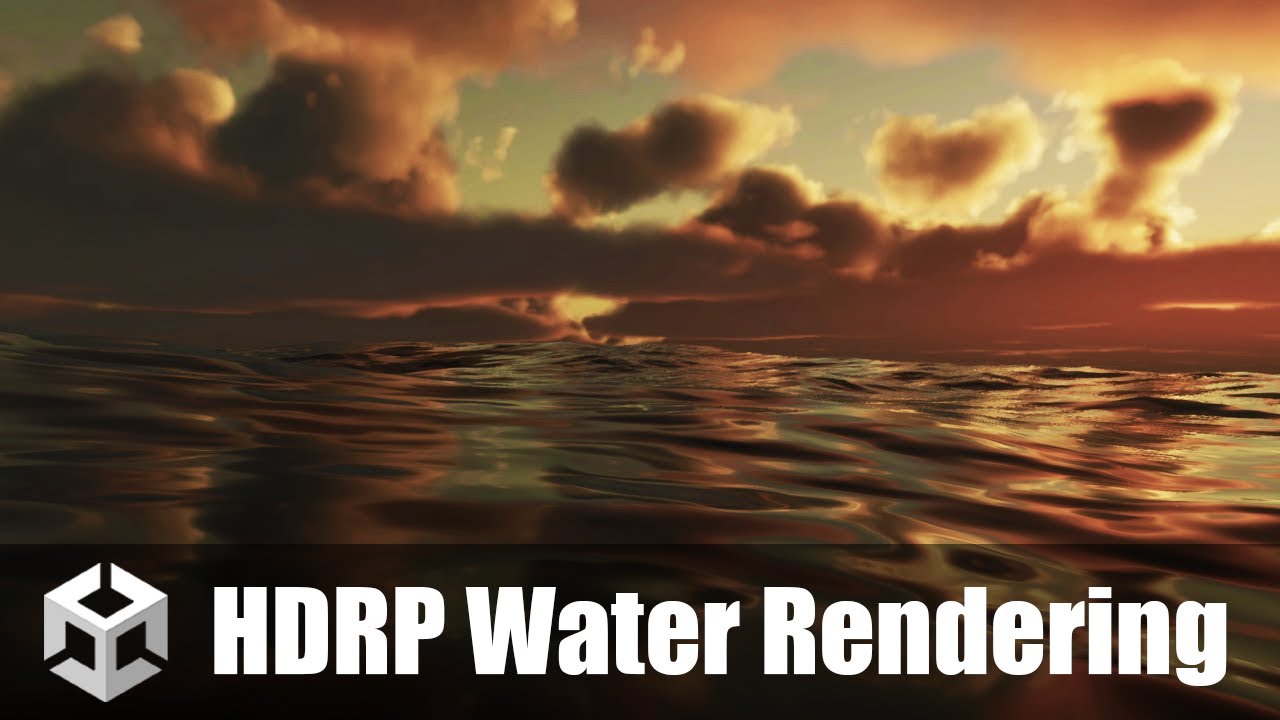 Enable Water Rendering for HDRP