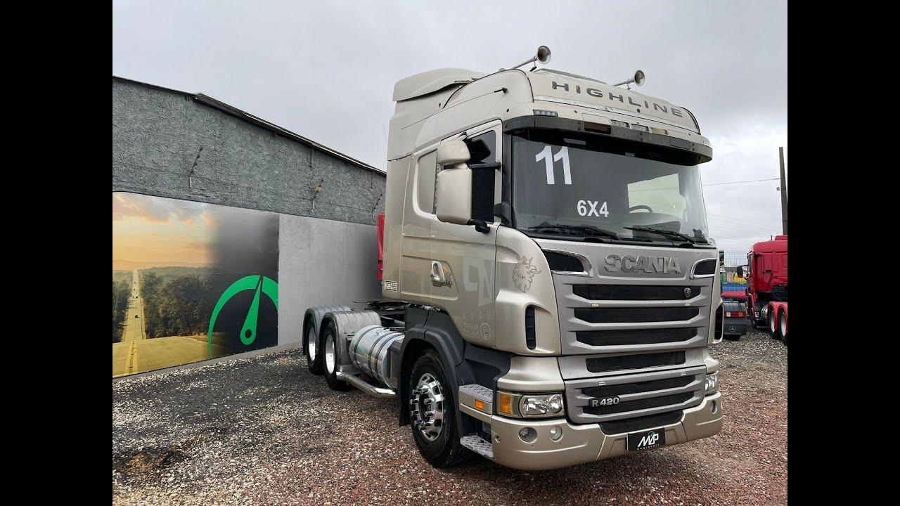 Scania R420 Highline 6x4 2011