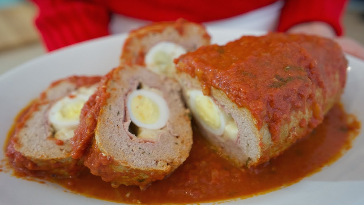 Polpettone ripieno – La ricetta tipica della nonna