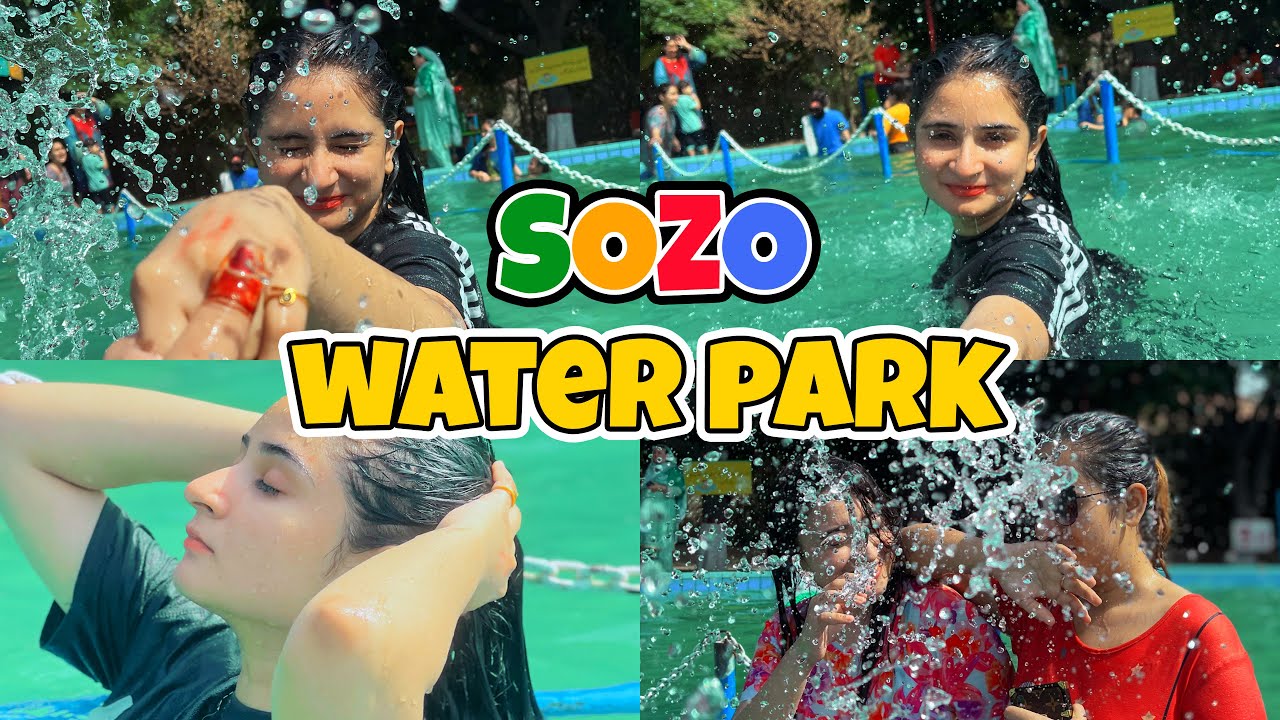 Craziest SOZO Water Park😀😂👌❤️😍 | Shumail ky sth kiya howa 😂😂| Vlog#19