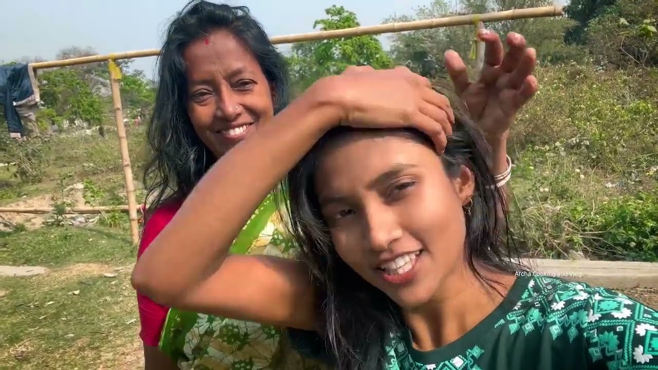 মা রান্না করলো আলু দিয়ে বরফ মাংস | Maa meye daily vlog
