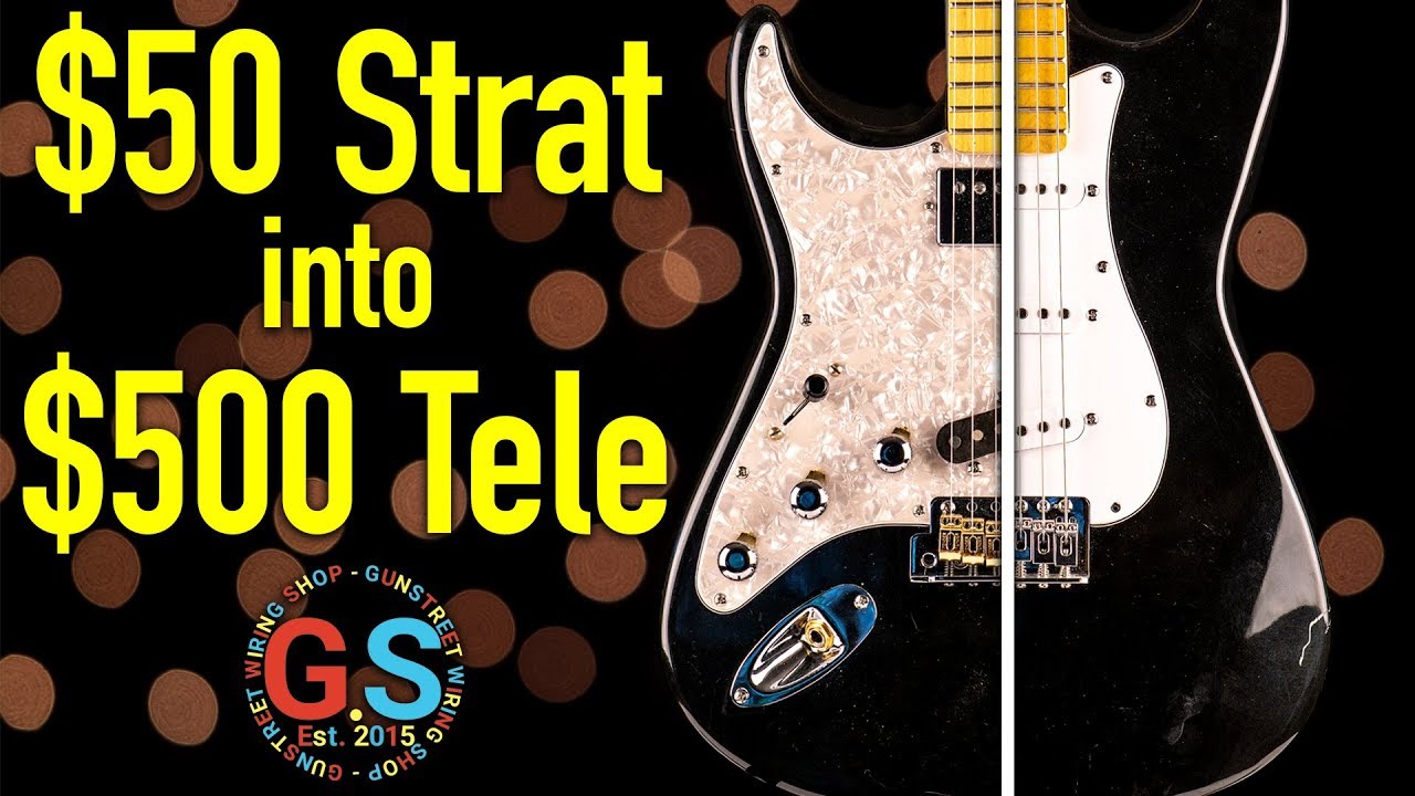 Upgrading a Cheap Guitar | Gunstreet Shop Build Ep 4