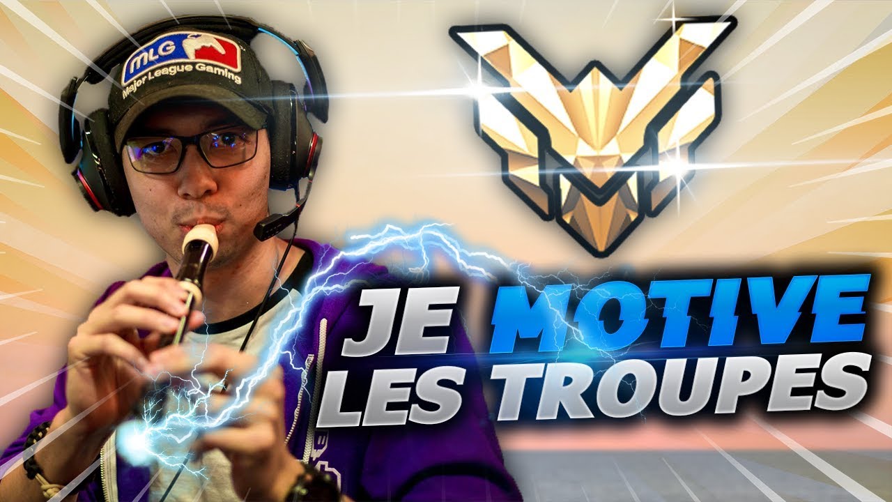 MOTIVER SES TEAMMATES AVEC UNE FLUTE ? OVERWATCH RANKED